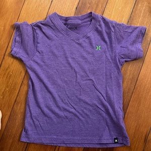 Hurley purple short sleeve